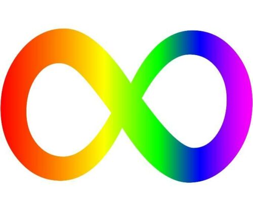 Symbol of infinity of autism FEAT