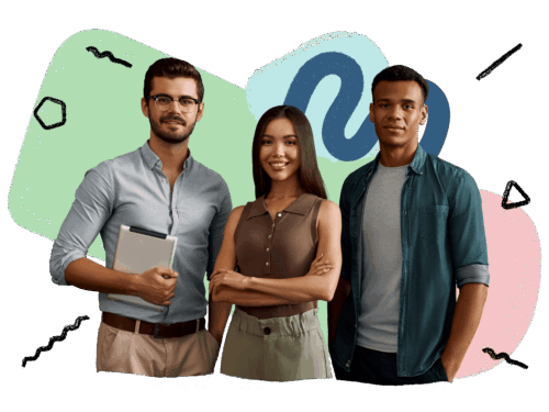 Online accounting for startups, man looking at laptop