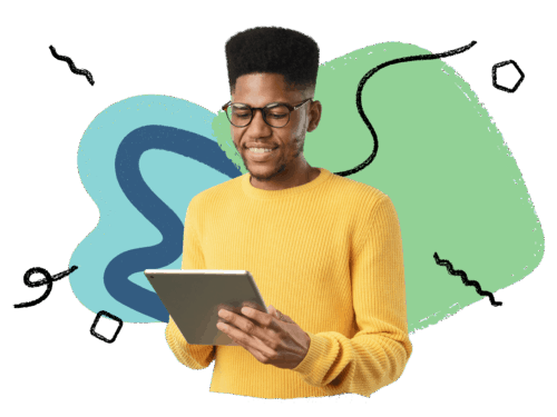 R&D tax relief, man looking at ipad